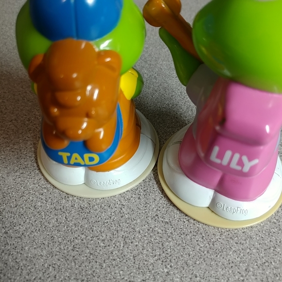 2pc Tad & Lily Leap Frog Learning Friends Phonics School Bus Figures - Picture 9 of 10